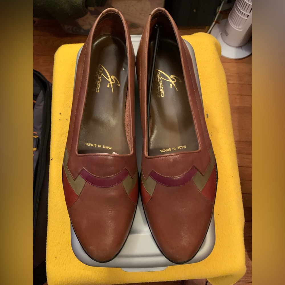 Giorgio Brutini Lux Colorblock Leather Slip-On Dress Shoes – Made in Brazil